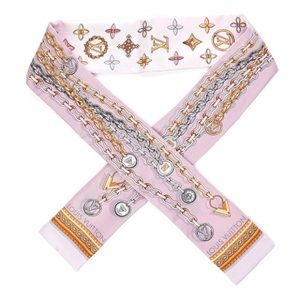 Louis Vuitton
Vendome Silk Bandeau In Gris Scarf/Wrap